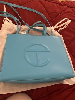Telfar Sky Blue Small Shopping Tote